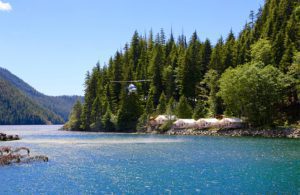 Clayoquot Wilderness Resort Heli-Adventure Arriving Back to Camp