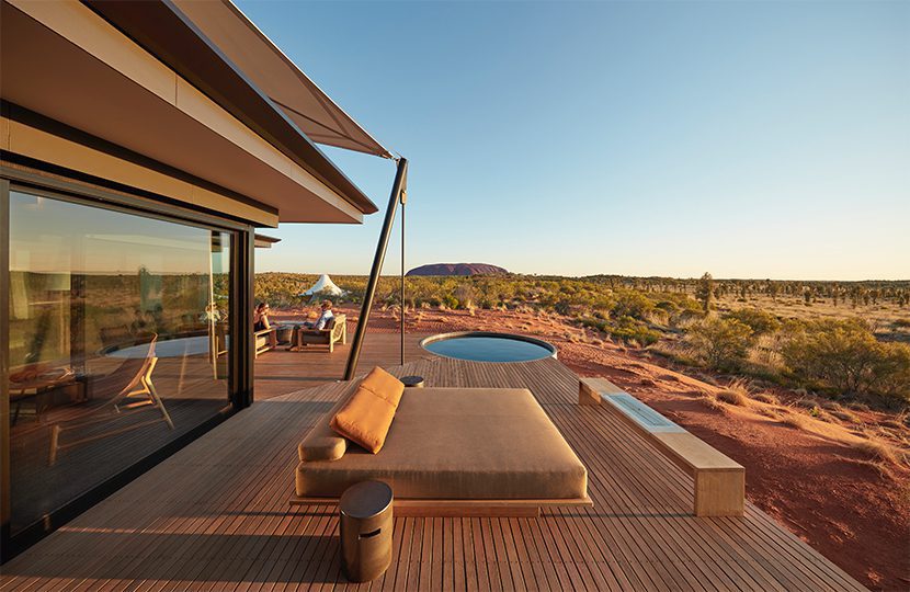 Longitude 131 Experience the untamed outback in sheer grace Dune Pavilion Deck