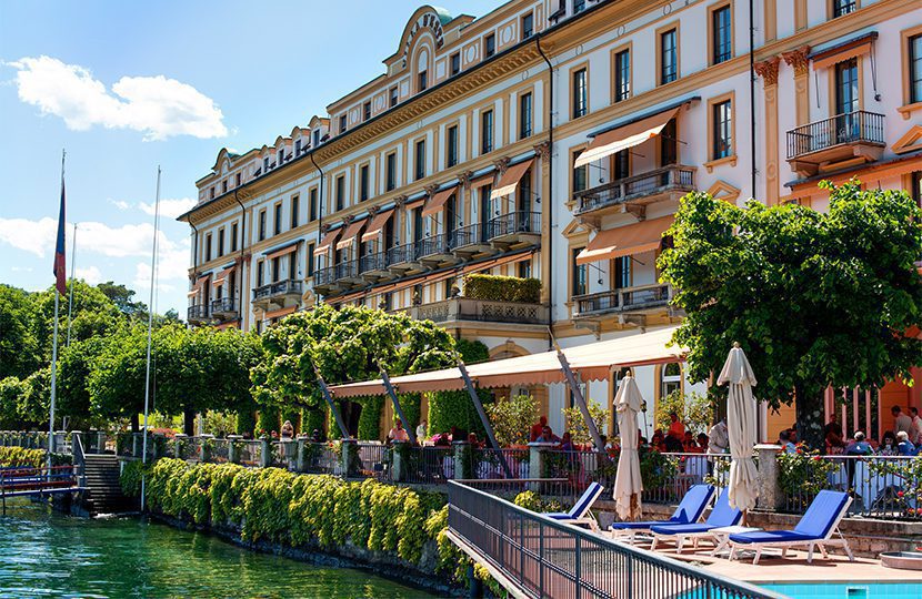 Villa d’Este from the lake