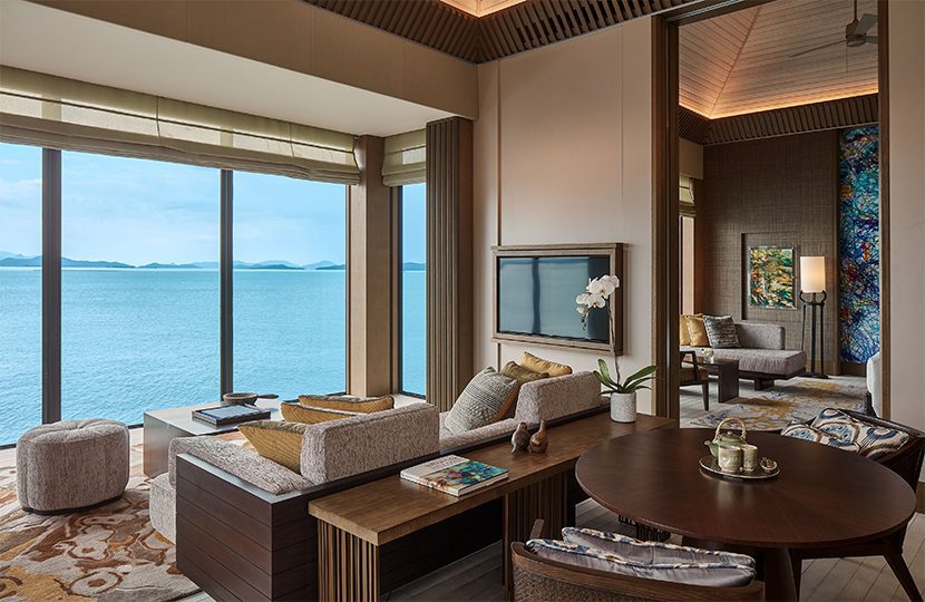 The Ritz Carlton Langkawi's Ocean Front Living Room