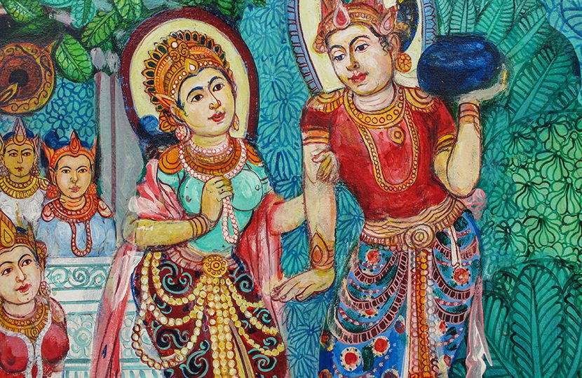 Temple mural - 