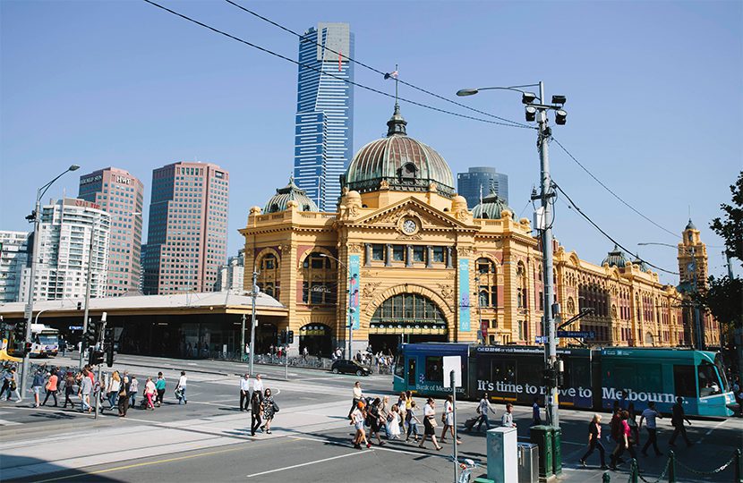 Flinders Street railway station, Melbourne - 