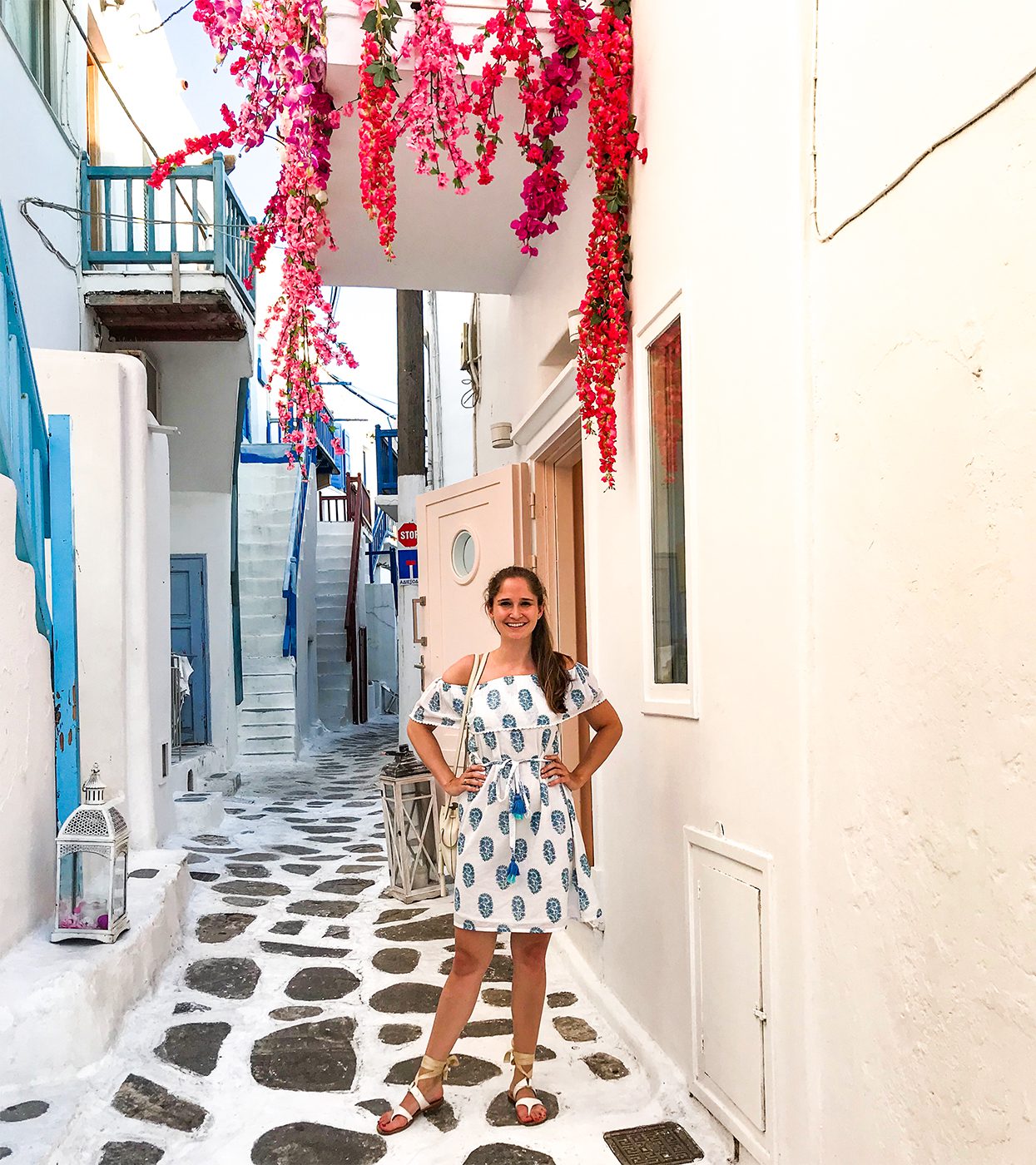 Sarah Flint in Greece (2018)