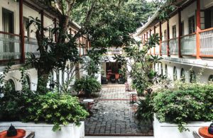 Fort Bazaar's central courtyard, a sanctuary for sense and soul Fort Bazaar's central courtyard, a sanctuary for sense and soul