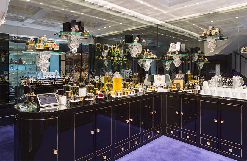 Inside Roja Parfumes in Mayfair