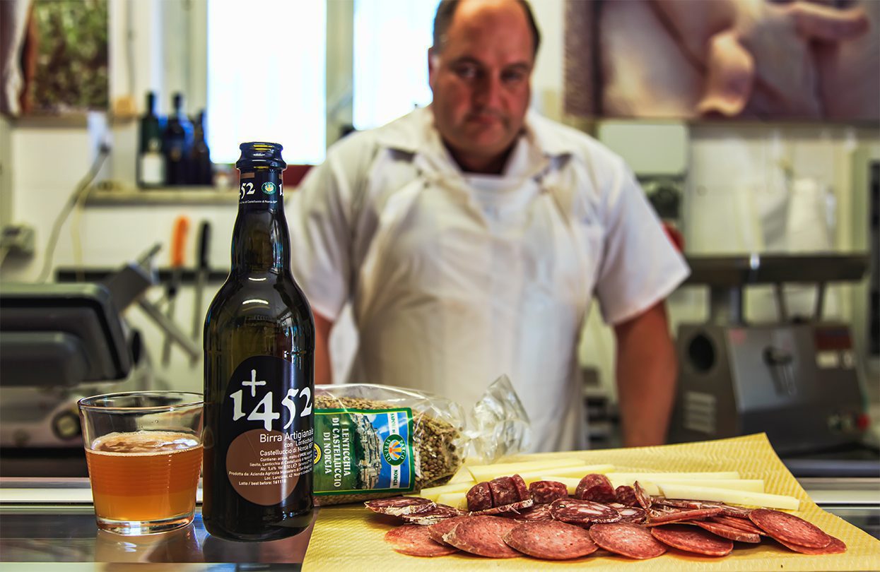 The Norcineria family butchers in Norcia