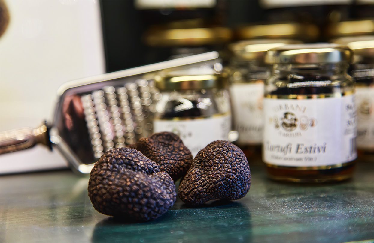 Black truffles from Urbani Truffle Museum - 