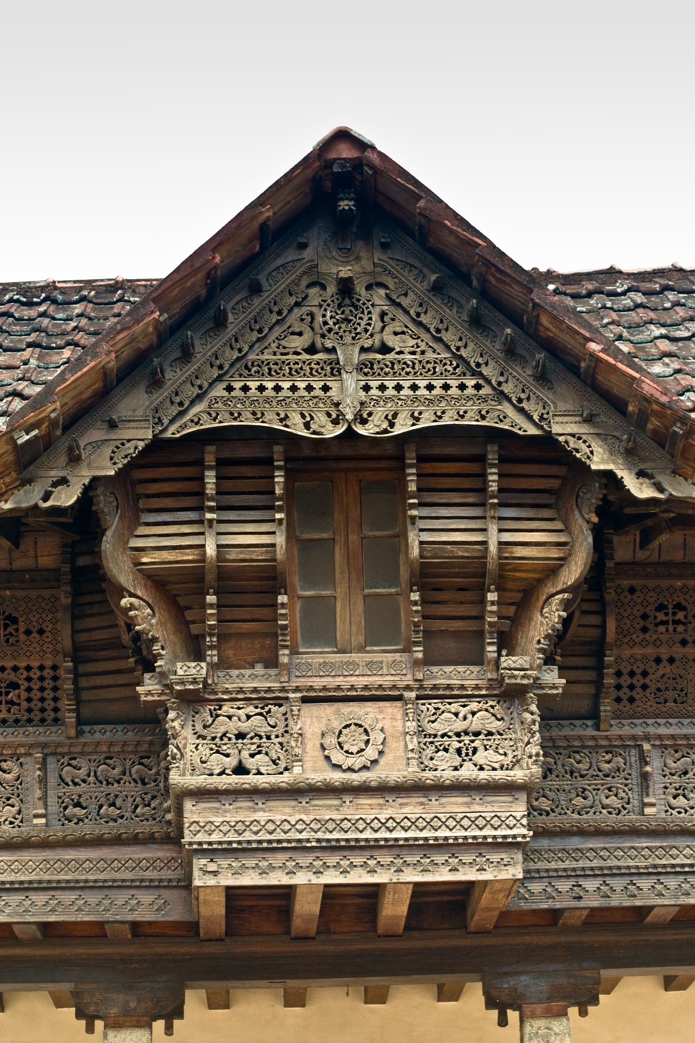 Padmanabhapuram Palace's ornated gate