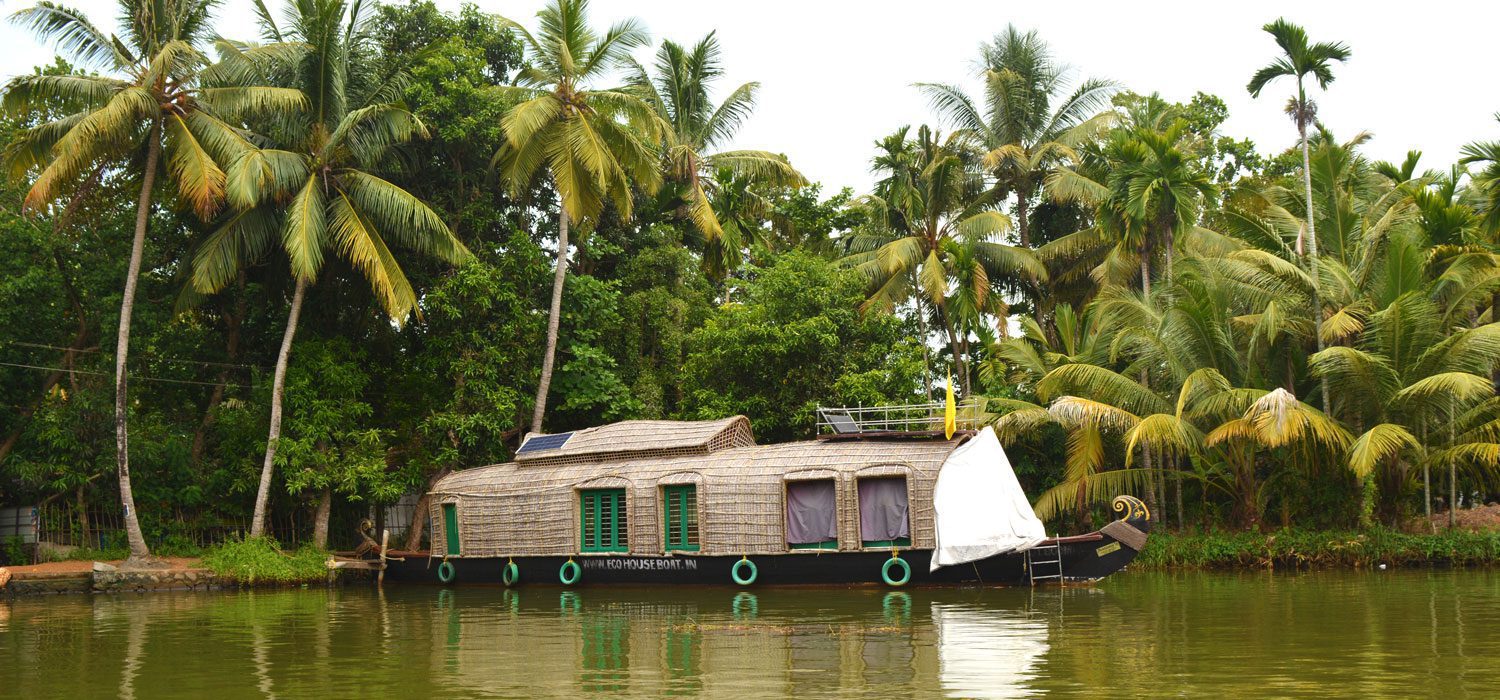 By far the best way to explore the backwaters is on a House Boat