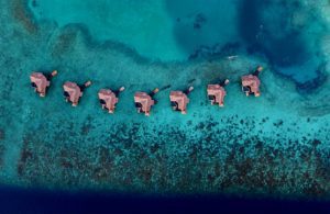 Jumeirah Vittaveli - Private Ocean Retreats - Aerial view