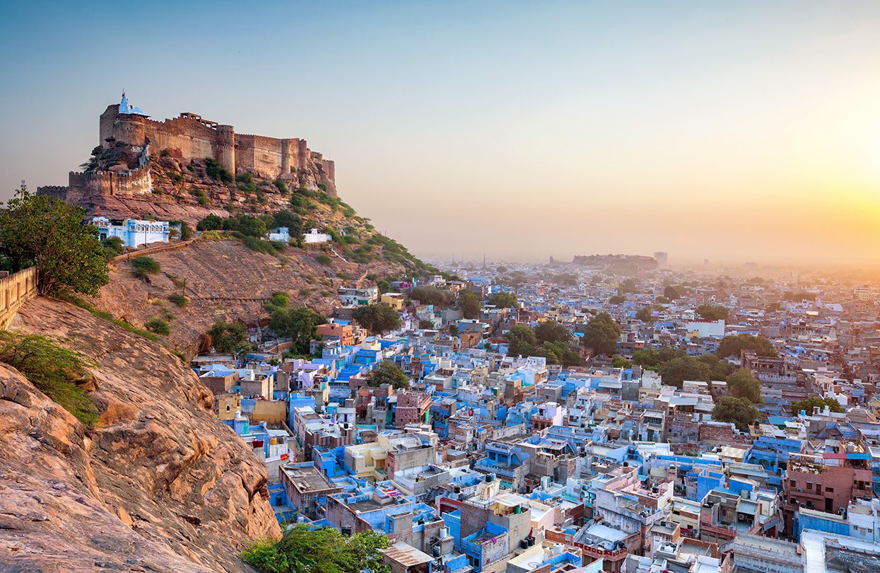 The Blue City and Mehrangarh Fort by Sean Hsu