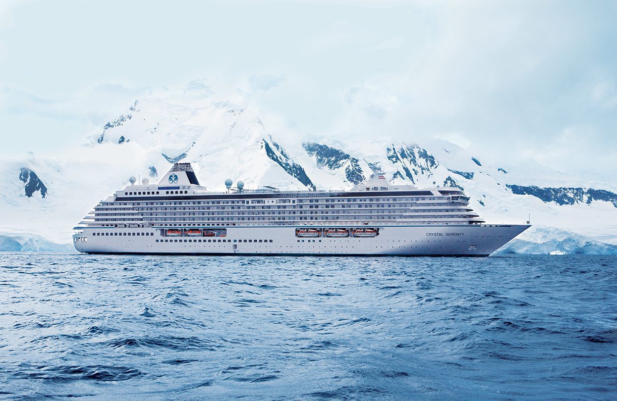 The Crystal Serenity in Antarctica