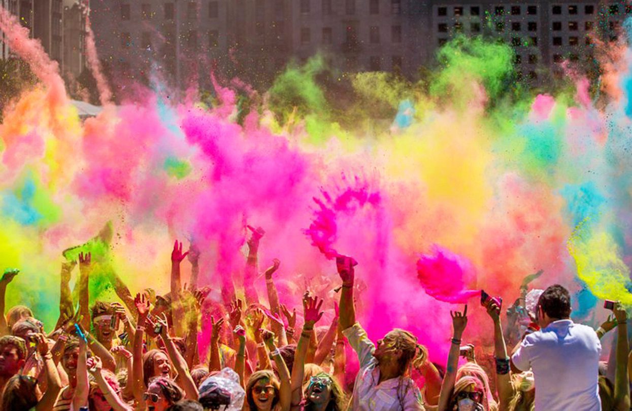 Holi, the festival of colour