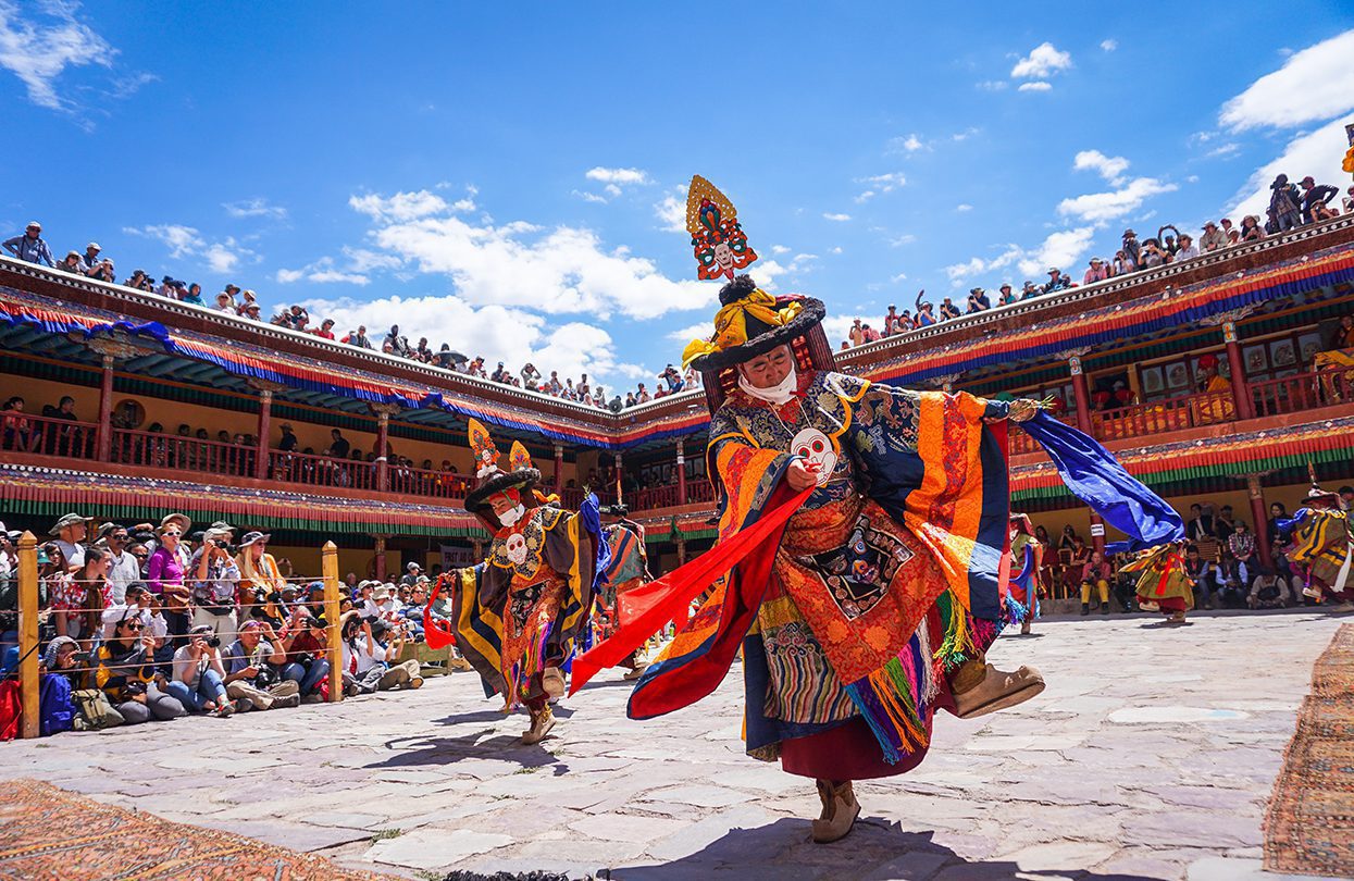 Hemis Tsechu a tantric buddhist ceremony at Hemis Monastery