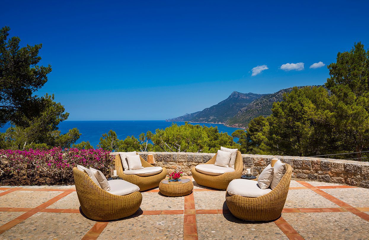 Private terraces provide the perfect relaxation spot