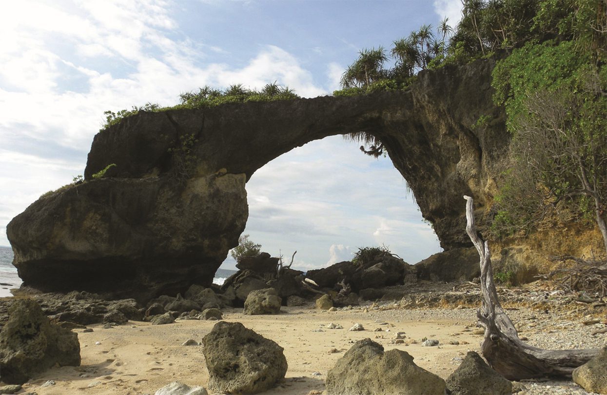 Natural Rock Formation along the beach are ideal selfie points - Andaman & Nicobar Islands, India
