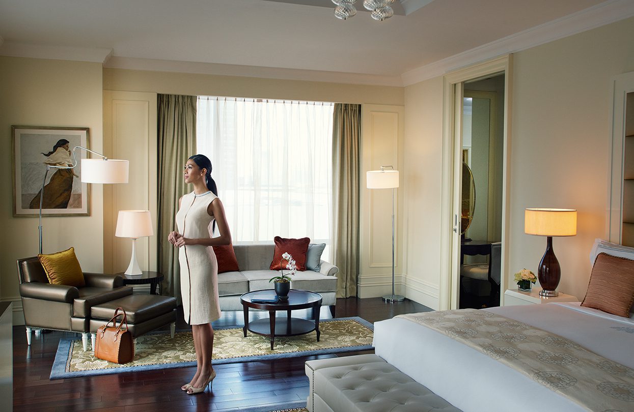 The Presidential Suite at the Raffles Makati deserves only the best - even for its beds