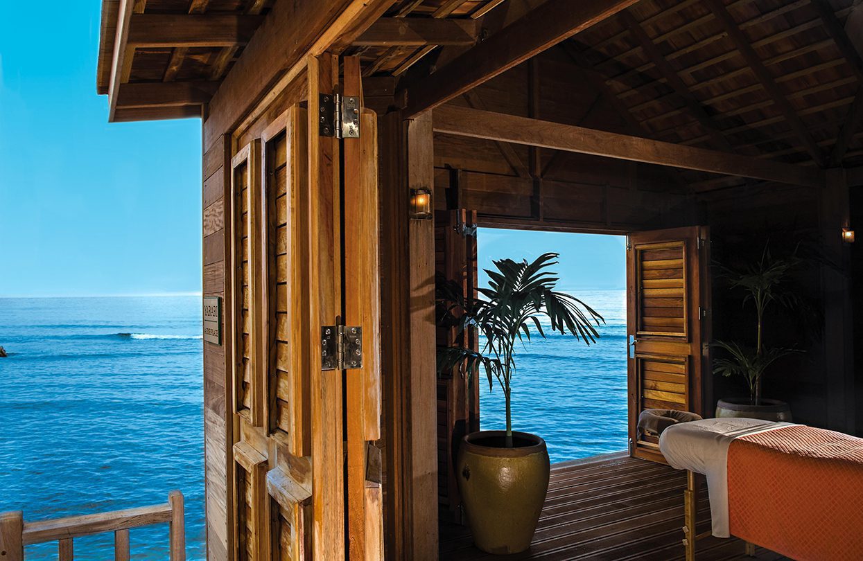 Overwater bungalows provide great views of the sea