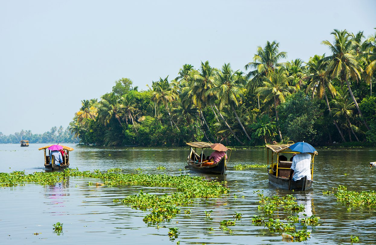 Backwaters Kerala, image by Abdul Baseer Alleppey