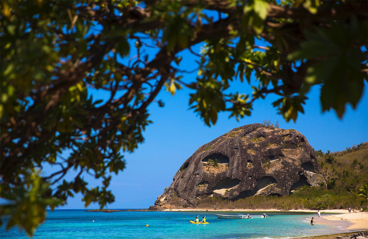 Yasawa beach scene, image by Tourism Fiji