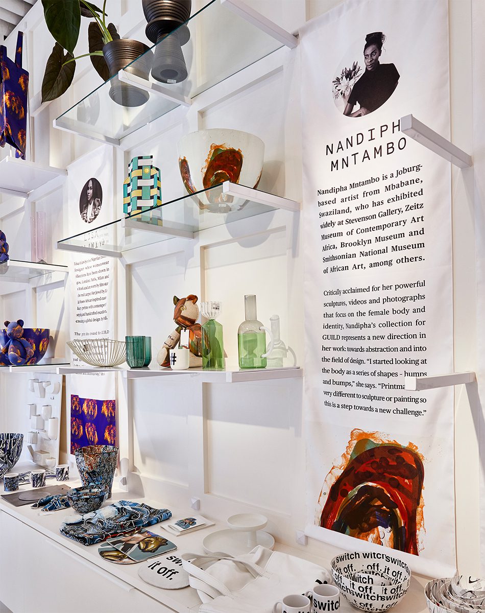 The Guild concept store features a collection of covetable items such as ceramics, jewellery and art in limited-edition ranges