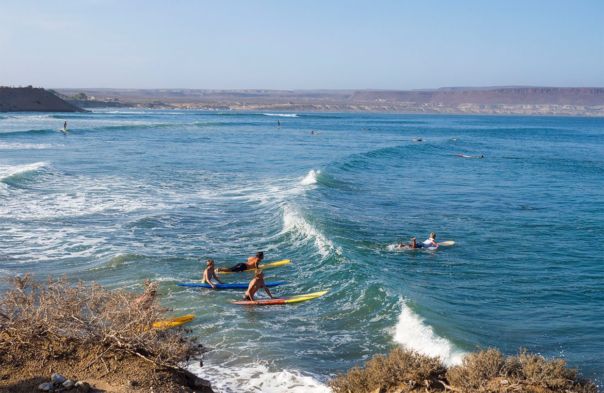 There is nothing like jumping into the ocean after a long day of adventuring in Baja