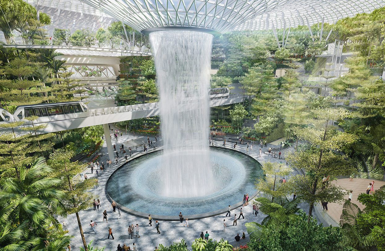 Jewel Changi Airport's magnificent Forest Valley