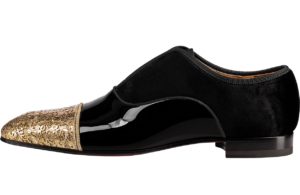 For Him CHRISTIAN LOUBOUTIN Alpha Male patent flat shoe S$1564