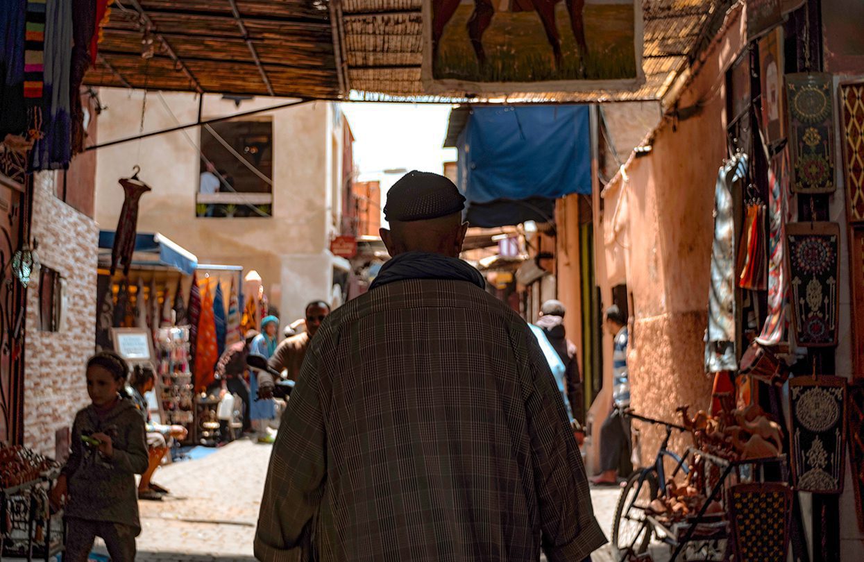 Man in the souk