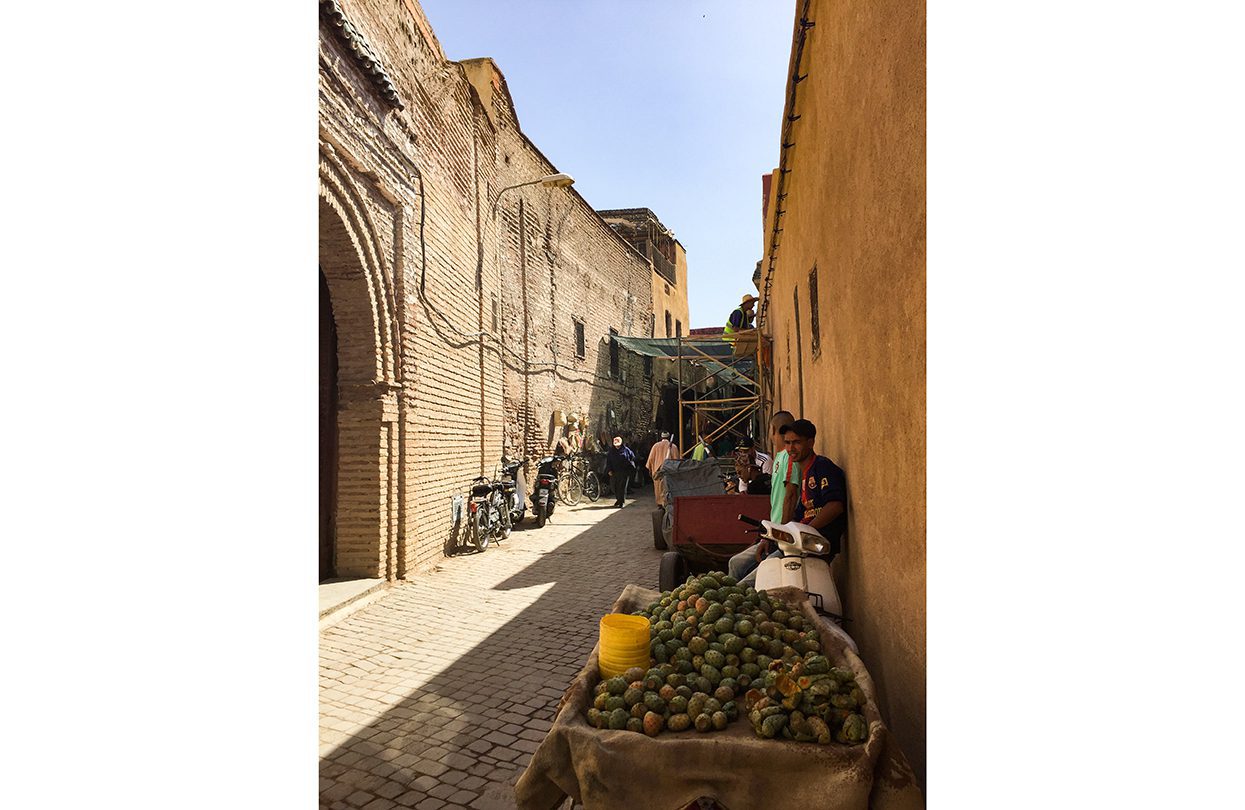 Fruit seller the Medina - Marrakesh