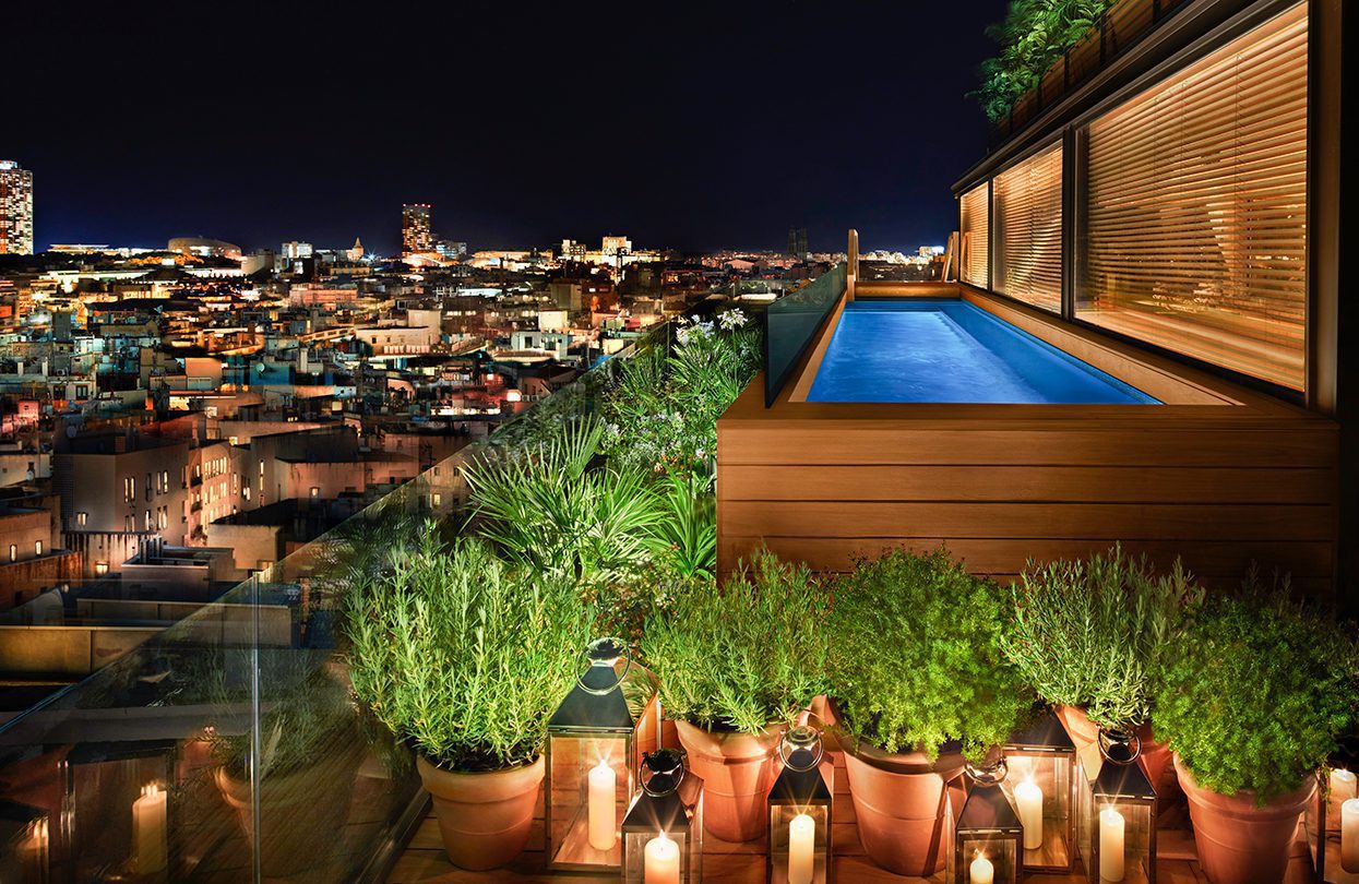 You're guaranteed a fantastic view - and total privacy - from the Edition's rooftop pool
