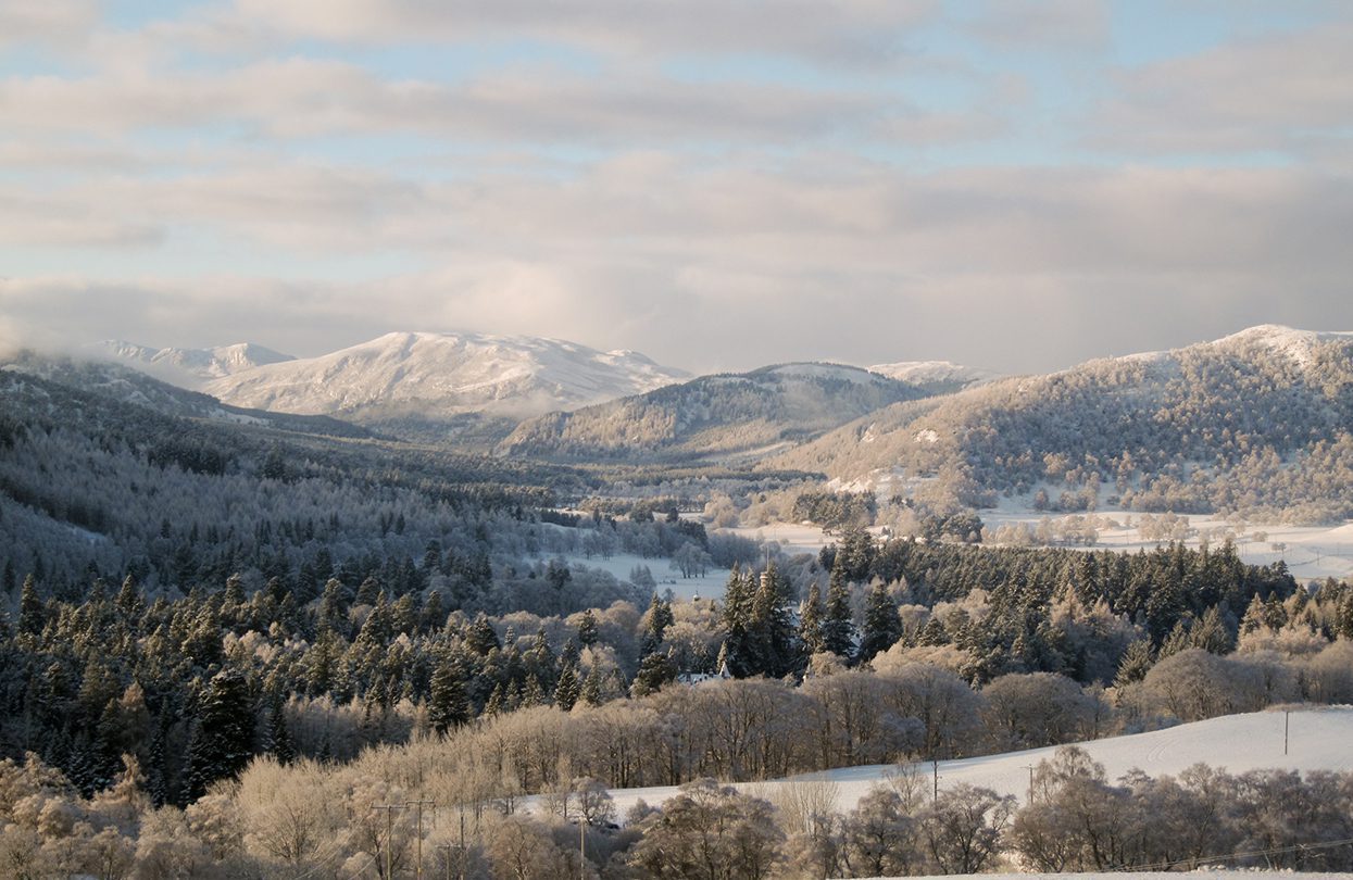 Come Winter, the Balmoral transforms into a wonderland of snowcapped forests and mountains