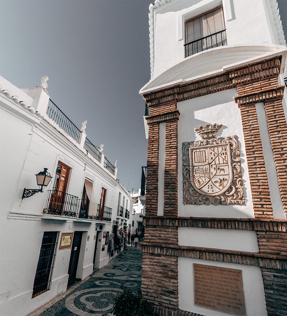 Main street through the centre of Frigiliana