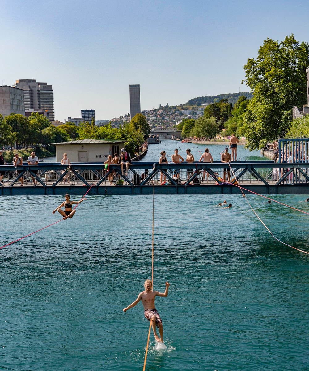 The Limmat River flows through Zurich, Zürich Tourismus