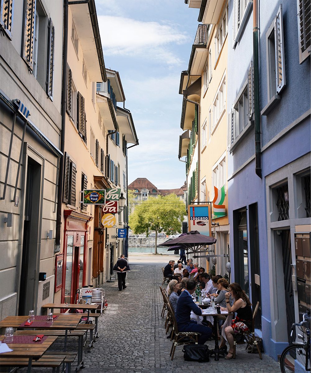 Cafes in the Niederdorf district