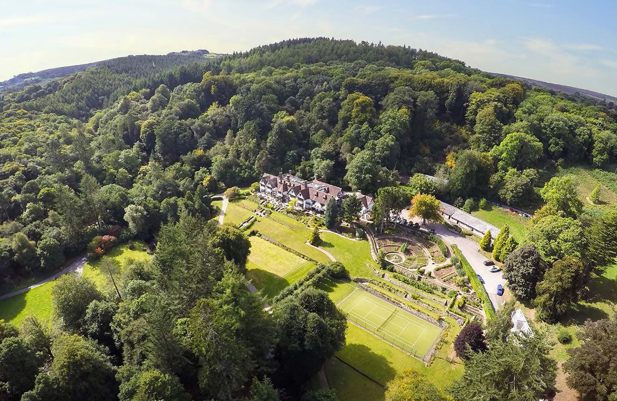 A scene straight from the Hound of the Baskervilles at Gidleigh Park