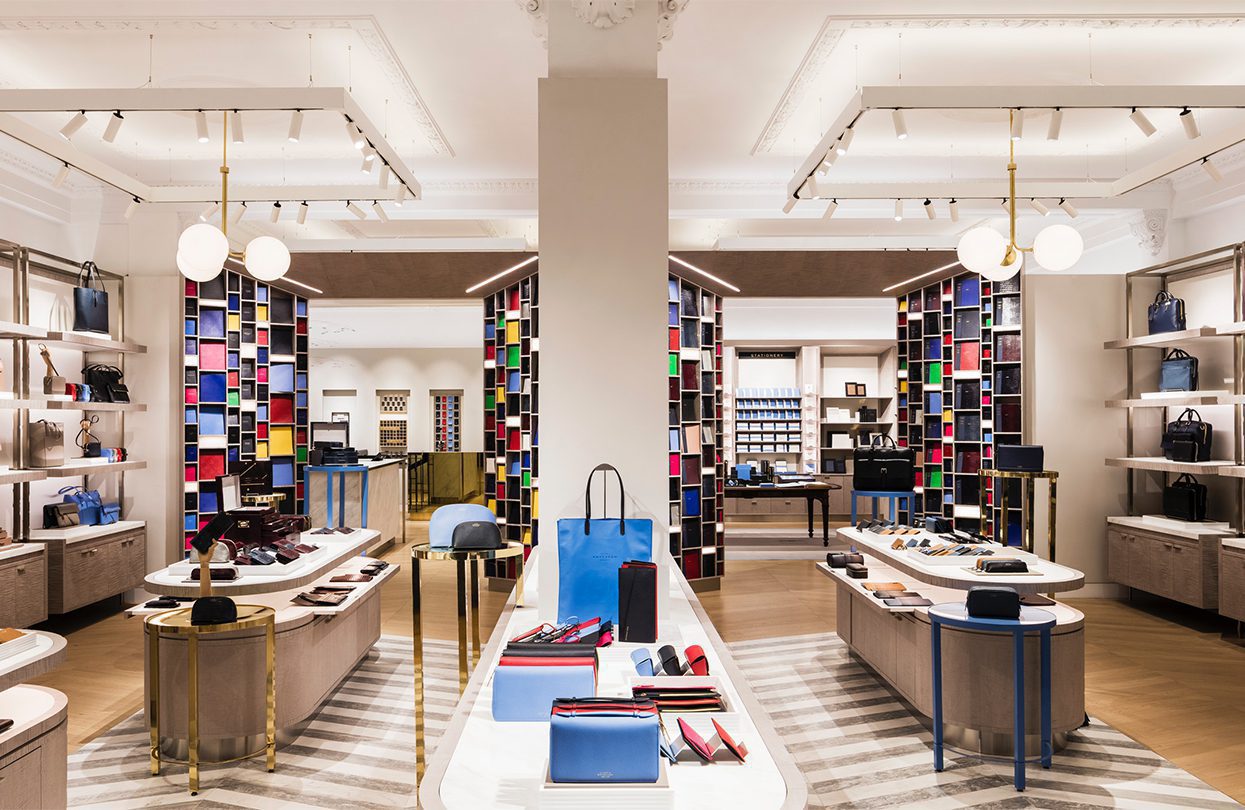Get your personalised leather goods at Smythson’s new Bond Street Boutique
