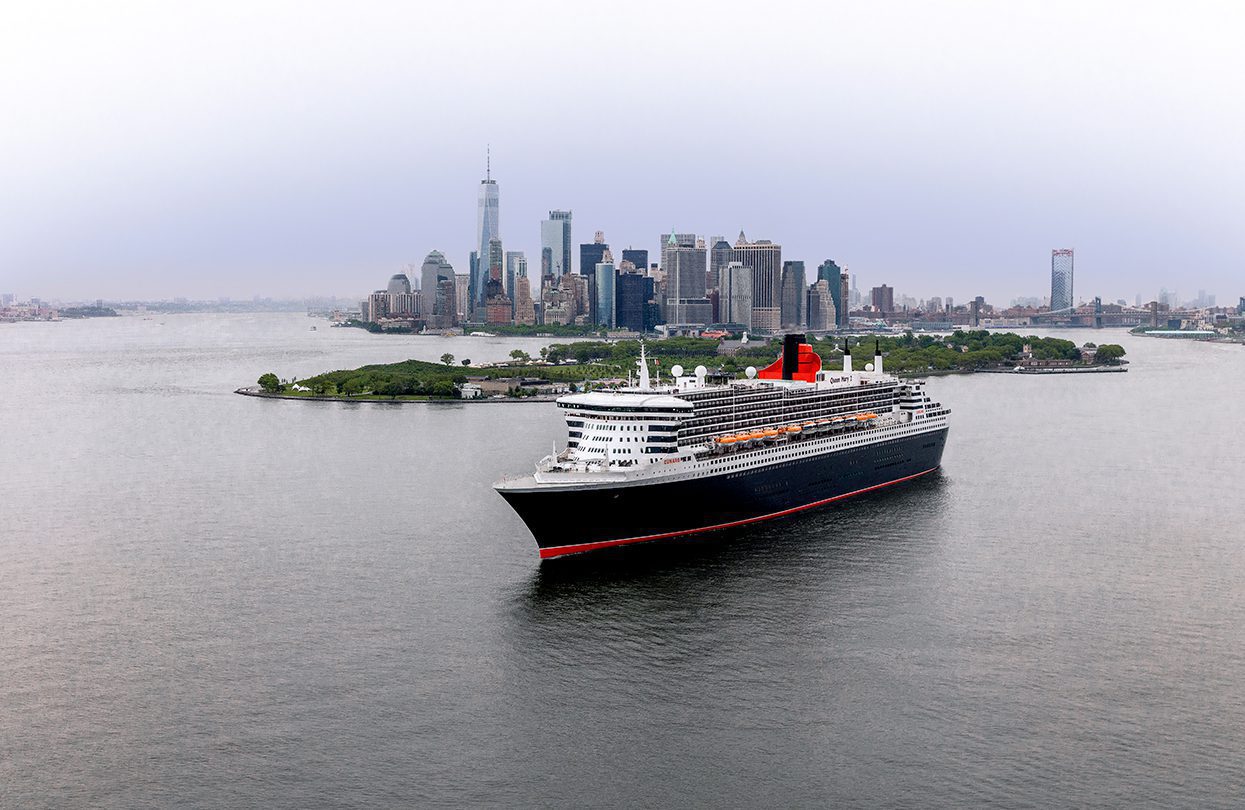 Cunard's Queen Mary 2 in NY