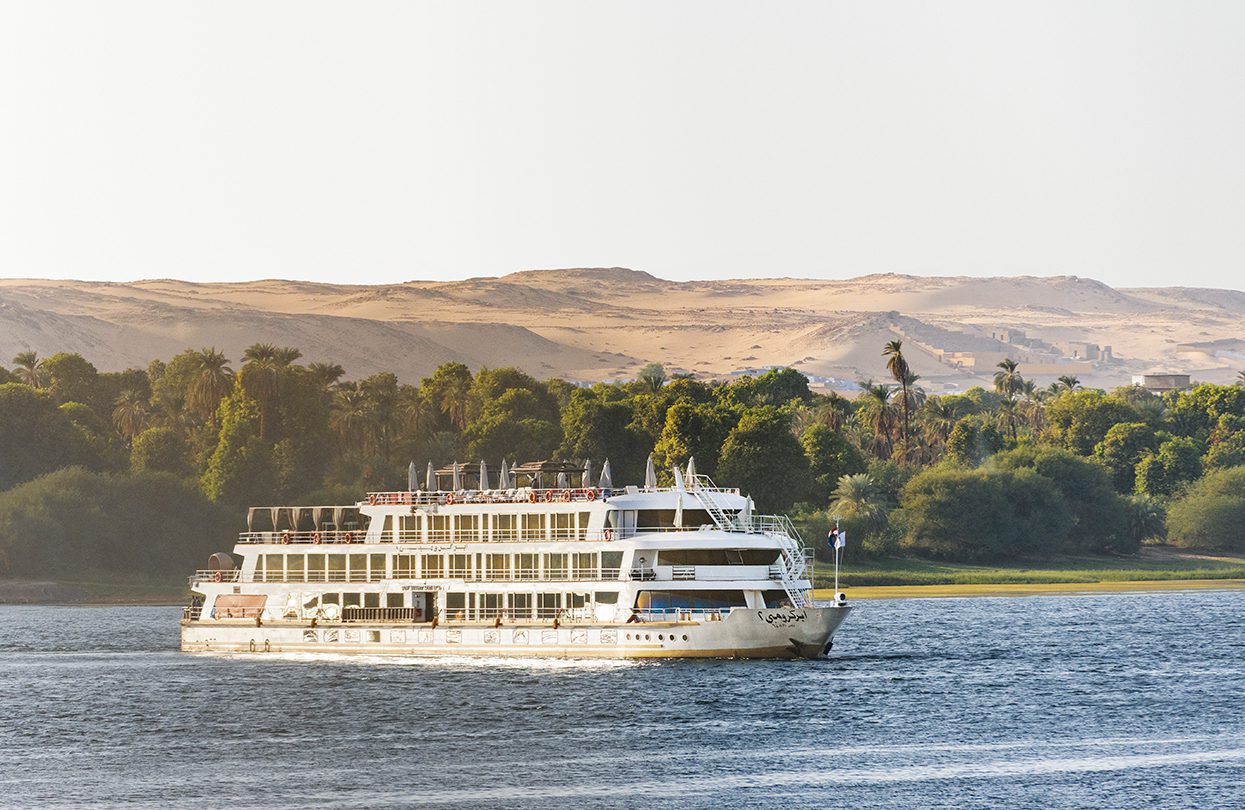 Sanctuary Retreats Sailing gently up the river Nile