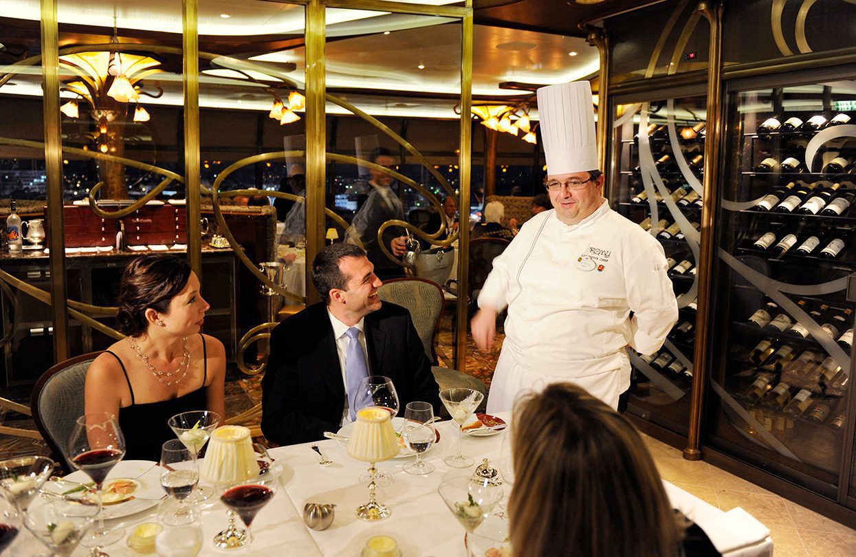 Remy on the Disney Dream, an exquisite top deck restaurant by Todd Anderson