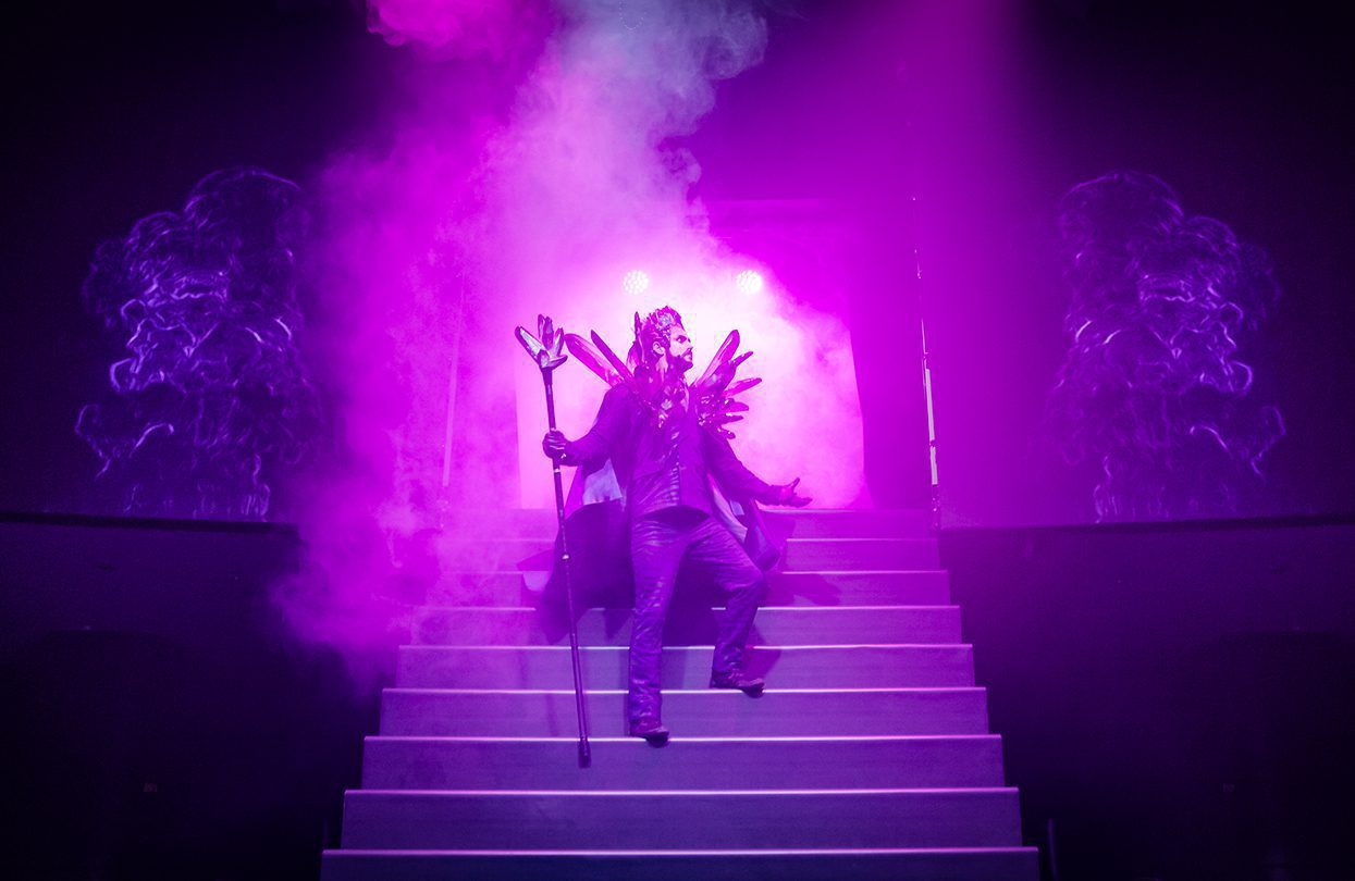 Cirque du Soleil at Sea Show villain arrival, MSC Bellissima