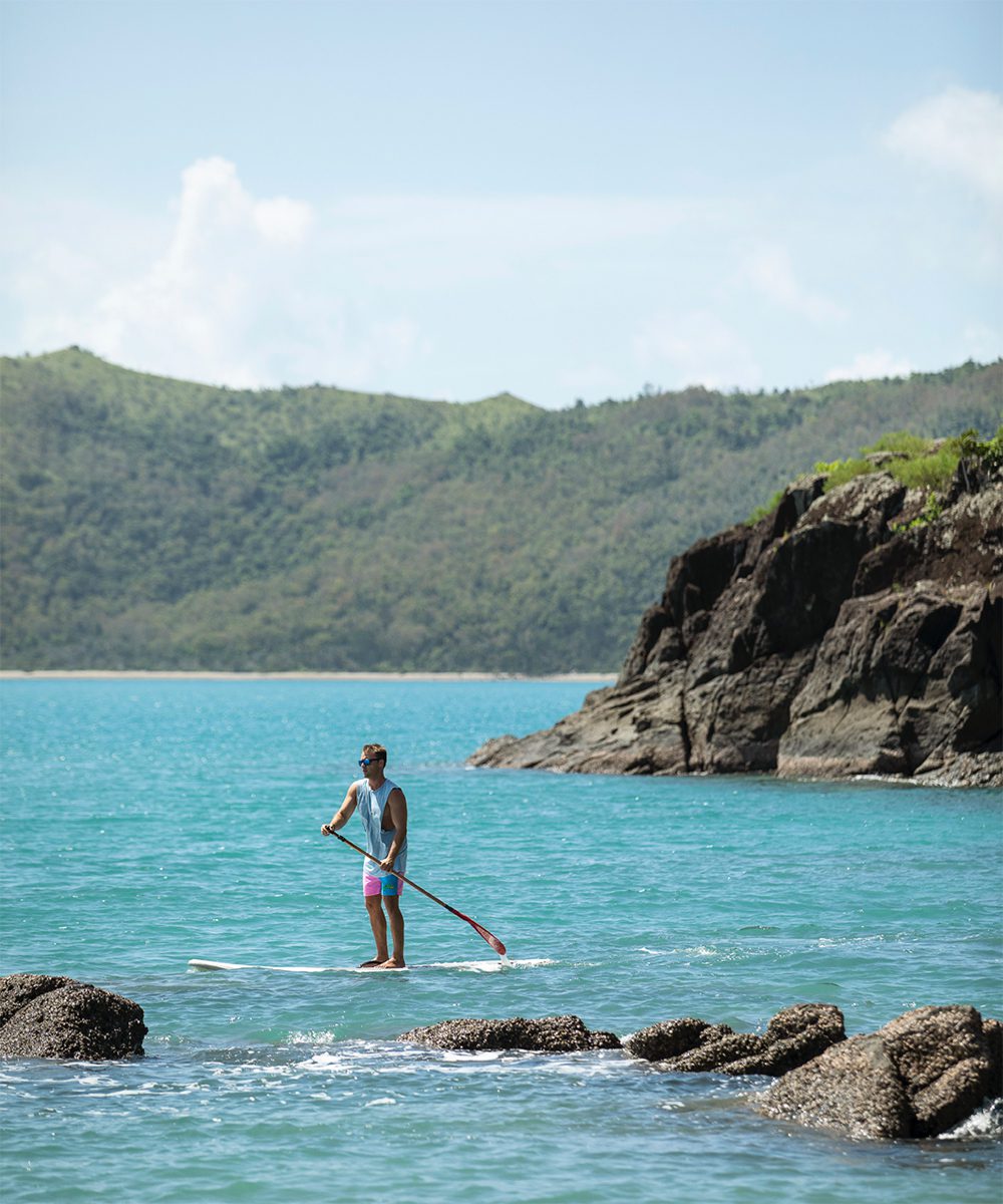 Lincoln Lewis Paddle Boarding