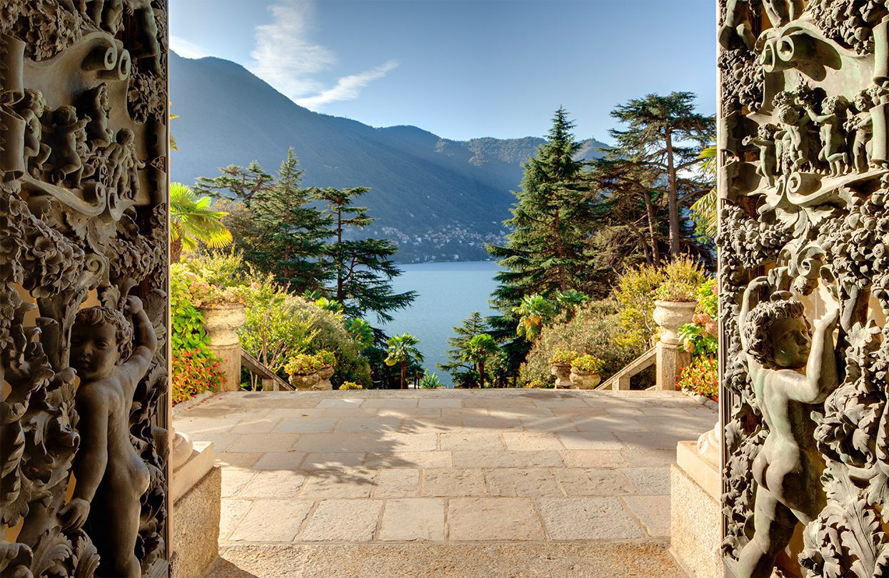 View of Lake From Central Doors