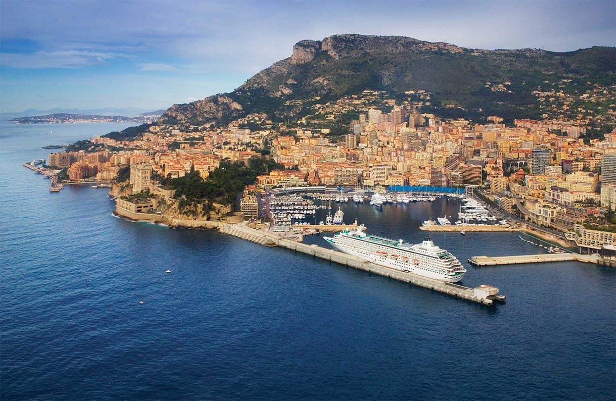 Crystal Symphony at Monte Carlo