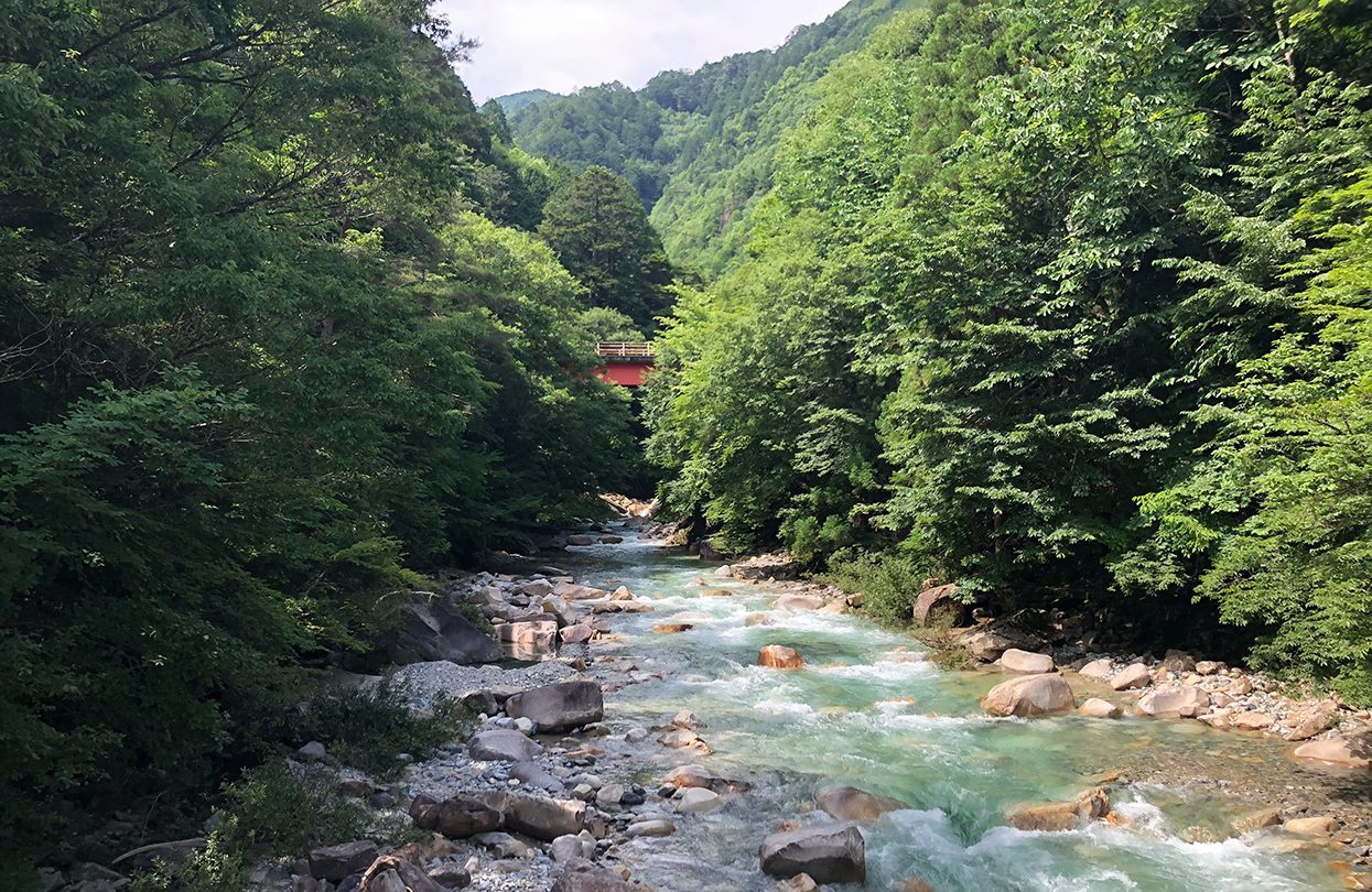 Summer Nakasendo Way Kakizore gorge