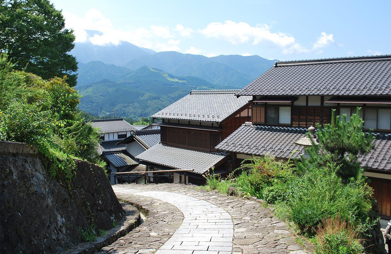 Summer Nakasendo Way post town