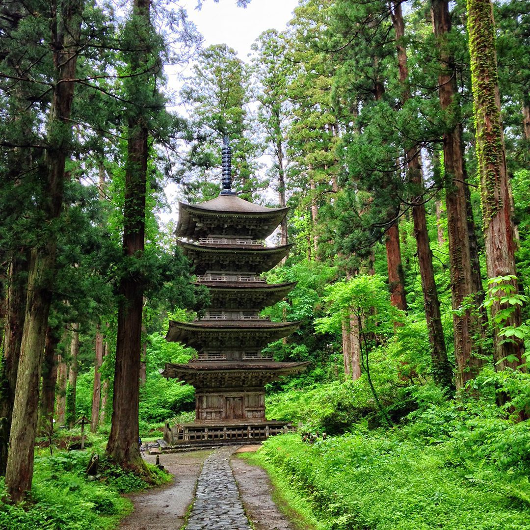 Walk Japan Self-guided Basho Tour - Haguro San Pagoda