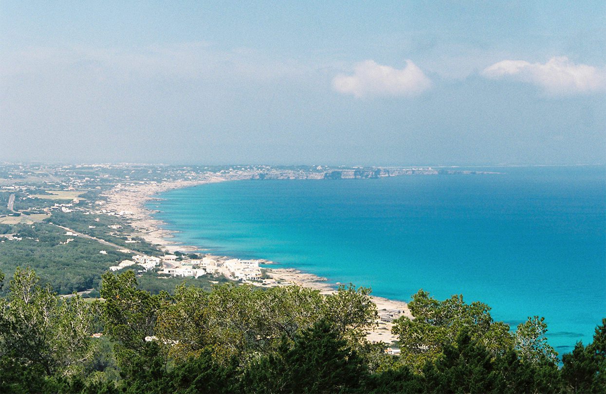 View from the Mirador onto Illetas and Llevant beaches