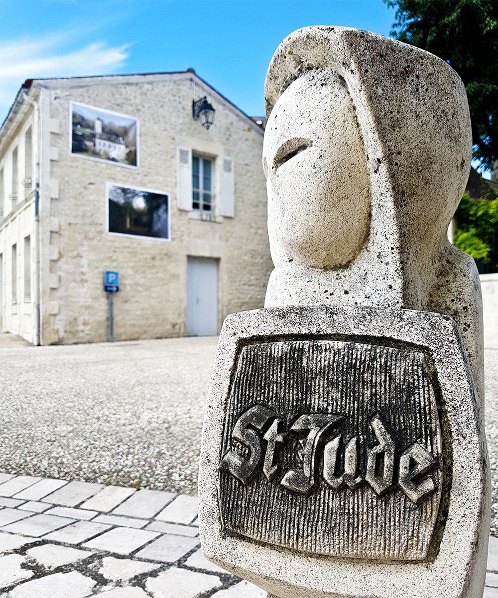 The village of Saint-Savinien is famous for its stone, and its church