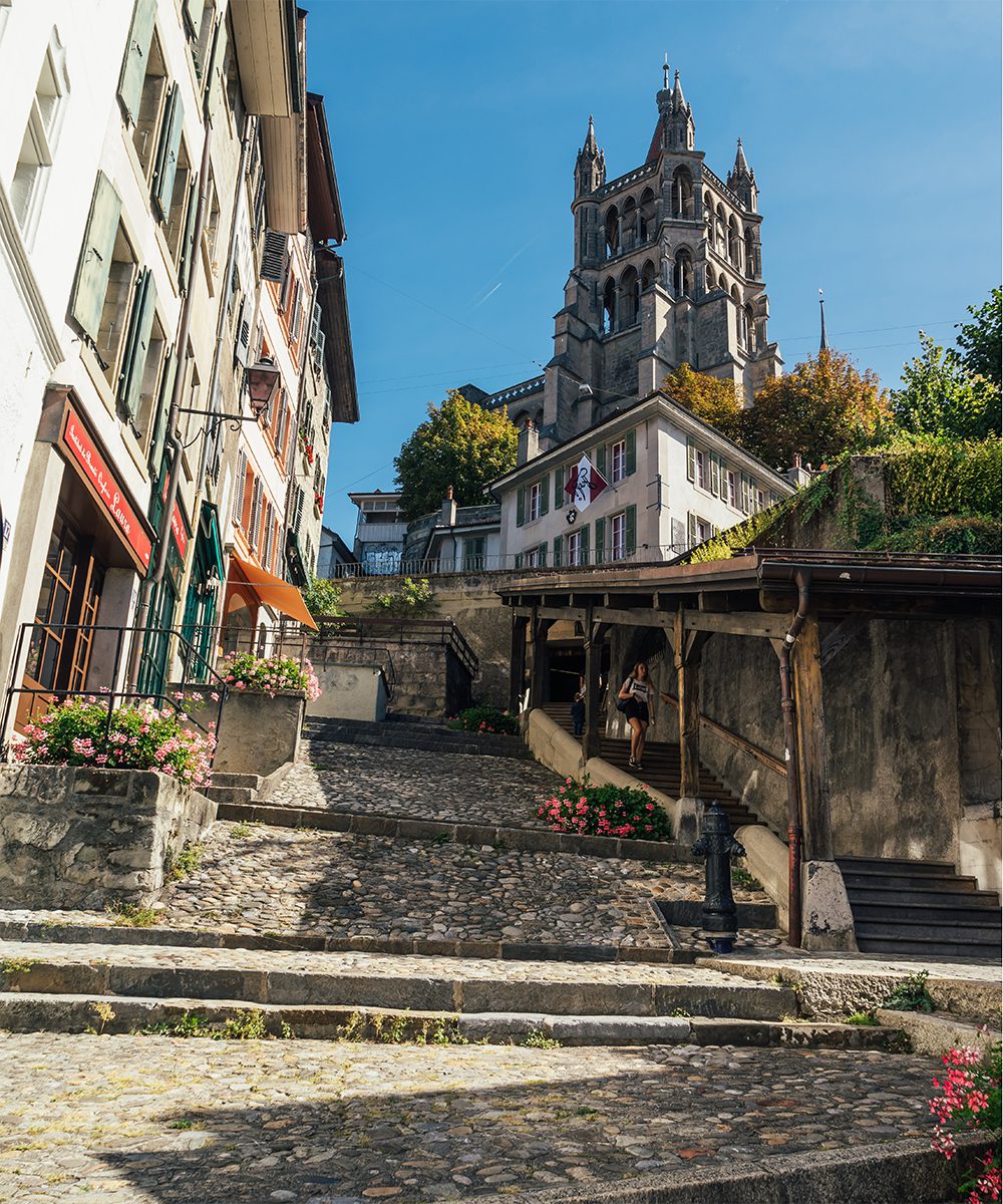 Lausanne has preserved much of its medieval architecture